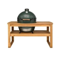 Big Green Egg - Acacia Stort Bord Inkl. Hjul - 118264