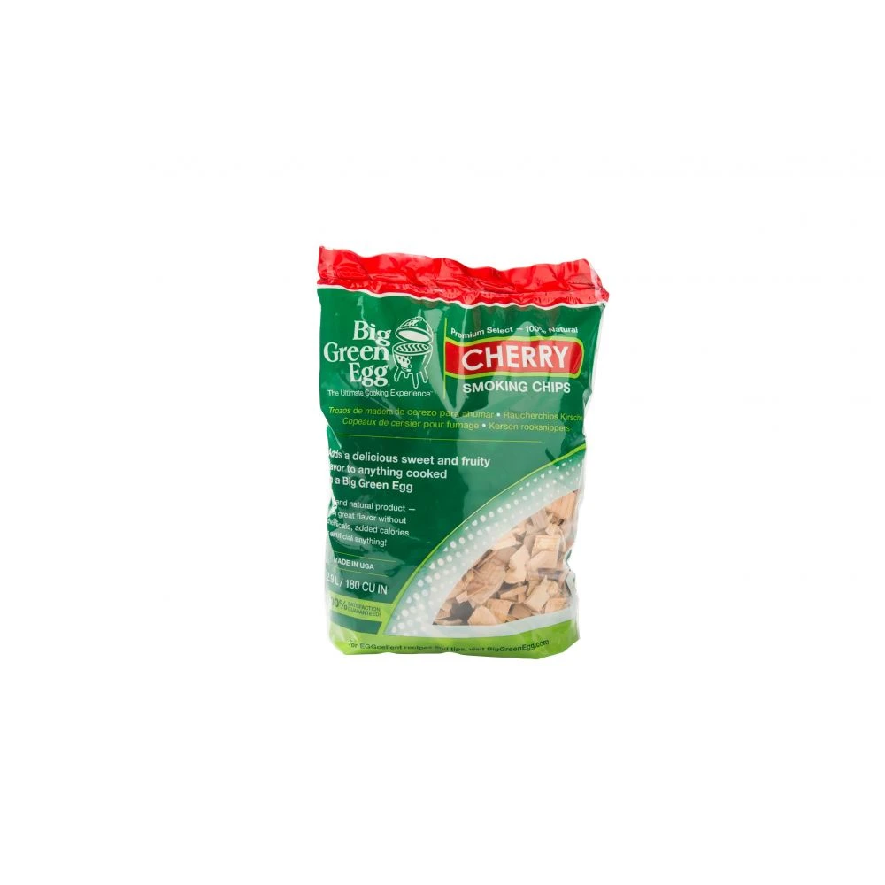 Big Green Egg Træflis Kirsebær - 113979 1 Big Green Egg Træflis Kirsebær - 113979