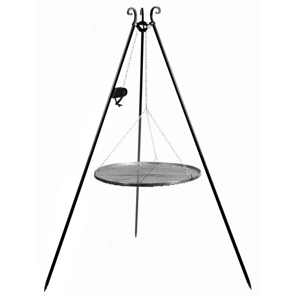 Cook King 180 Cm 3-ben Til Bålsted + Winch 1 Cook King 180 Cm 3-ben Til Bålsted + Winch