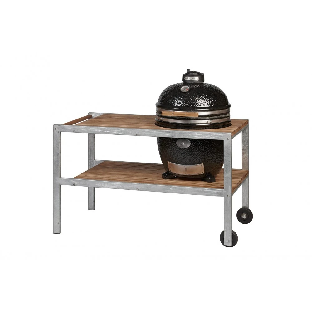 Monolith Kamado Grill Classic Med Bord - Sort 1 Monolith Kamado Grill Classic Med Bord - Sort