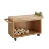 OFYR Mise En Place Table Corten 135 PRO Teak Wood