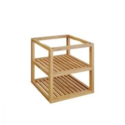 OFYR Storage Insert PRO Teak Wood Small -OFYR butik ofyr storage insert pro teak wood small 2