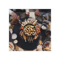 OFYR Tabl'O Placemat Black Bålgrill